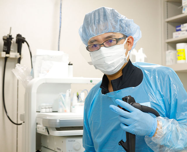 消化器内視鏡専門医による検査